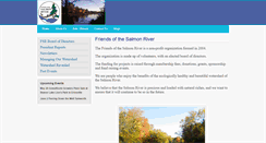 Desktop Screenshot of friendsofsalmonriver.ca